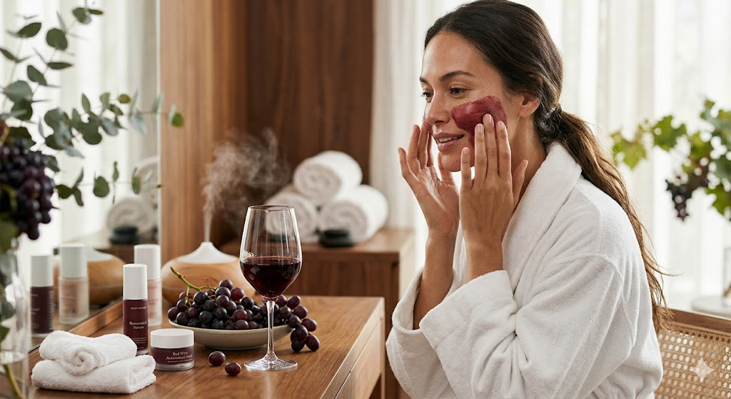 Red Wine for Skin